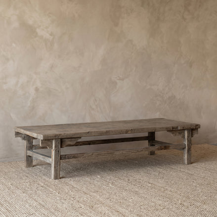 Atelier Real Antique Aged Wood Coffee Table