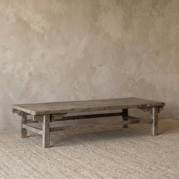 Atelier Real Antique Aged Wood Coffee Table