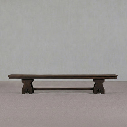 Rustic Real Antique Low Wooden Bench