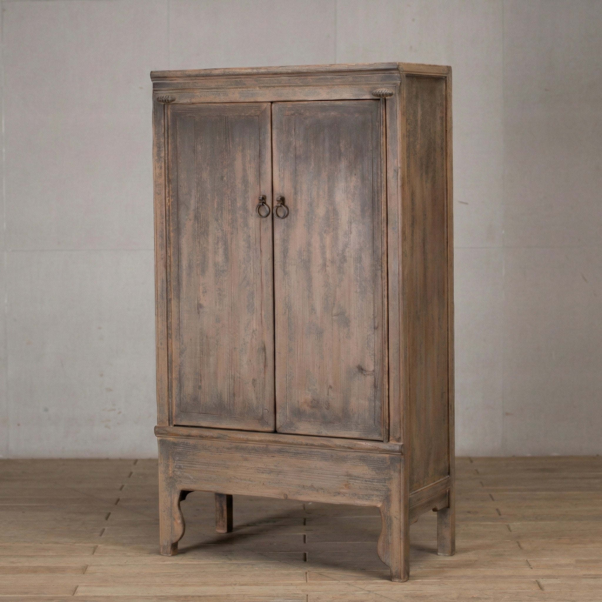 Shanxi Real Antique Tapered Storage Cabinet