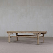 Atelier Real Antique Aged Wood Coffee Table