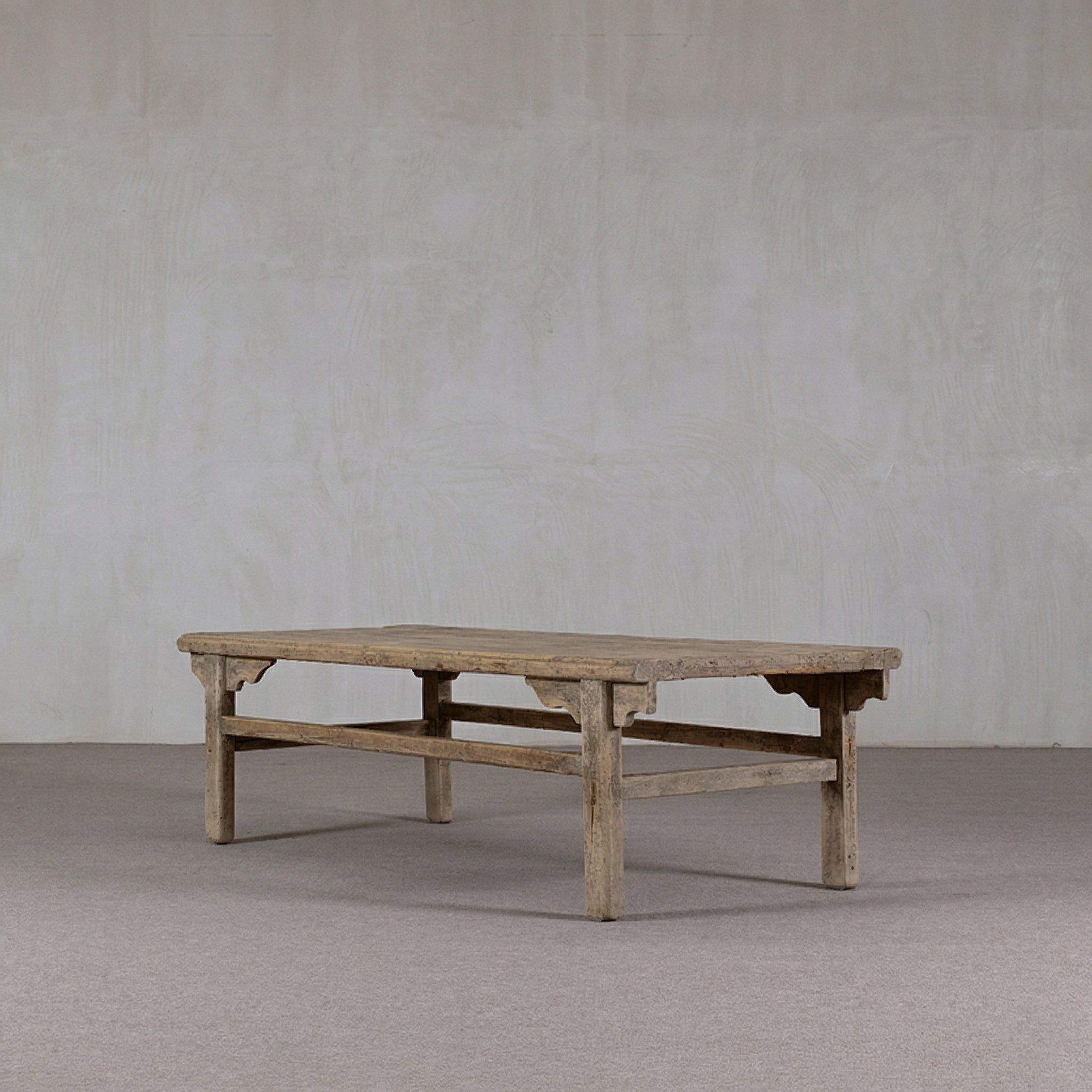 Atelier Real Antique Aged Wood Coffee Table