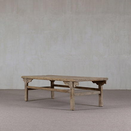 Atelier Real Antique Aged Wood Coffee Table