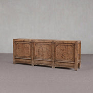 Bastide Distressed Elm Paneled Sideboard