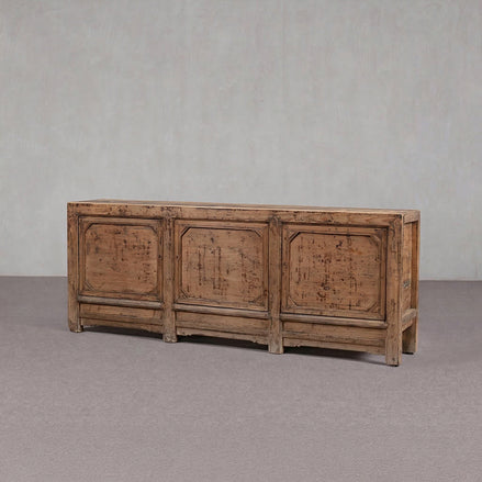 Bastide Distressed Elm Paneled Sideboard
