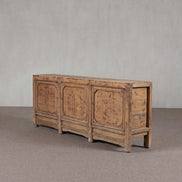 Bastide Distressed Elm Paneled Sideboard