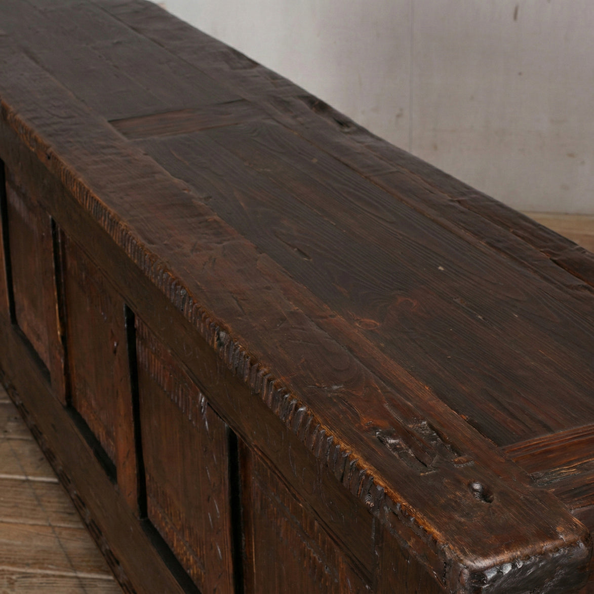 Heritage Carved Solid Wood Antique TV Unit